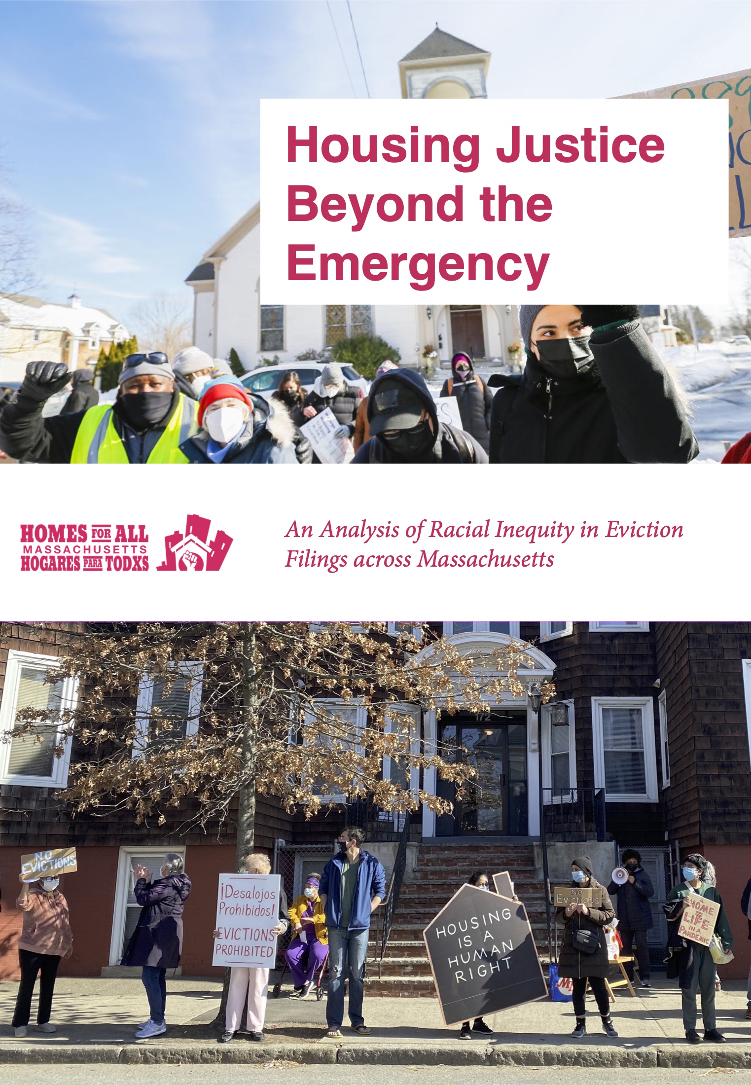 Report COVID19 Evictions in MA "Housing Justice Beyond the Emergncy